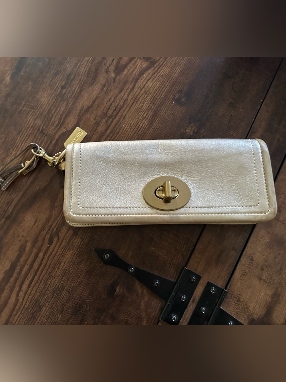 Coach Legacy Zoe Clutch Wristlet